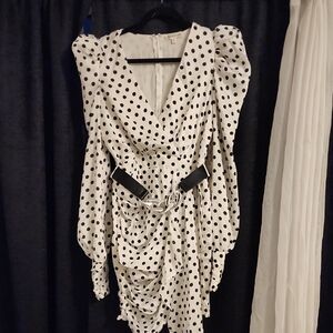 80's Style Polka Dot Dress